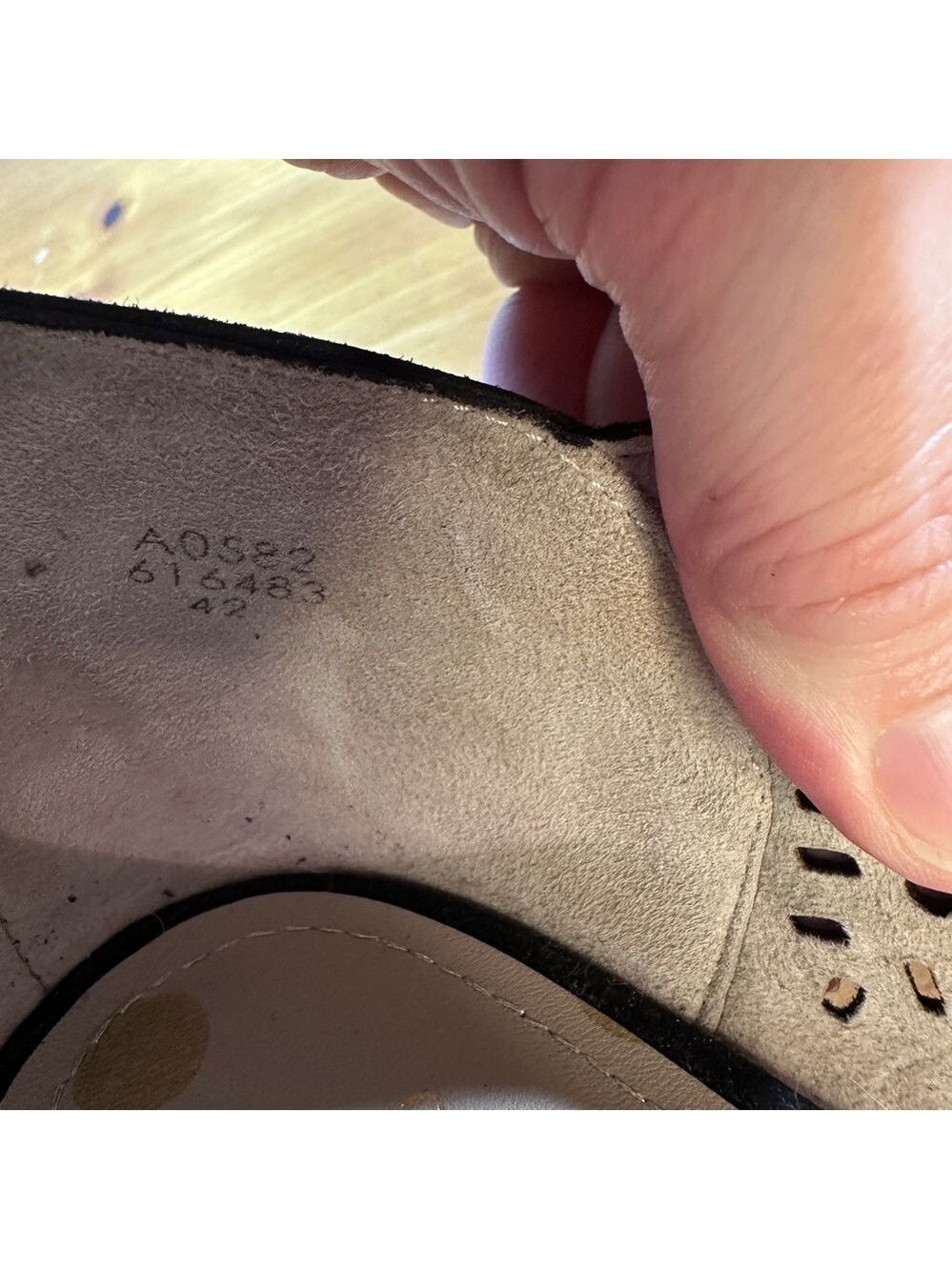 Boden Black Leather Heels - Picture 8 of 10
